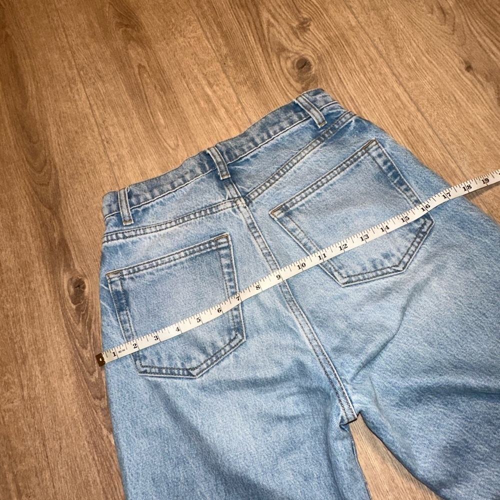 Reformation Light Blue Straight Leg Jeans size 24 - Picture 14 of 14